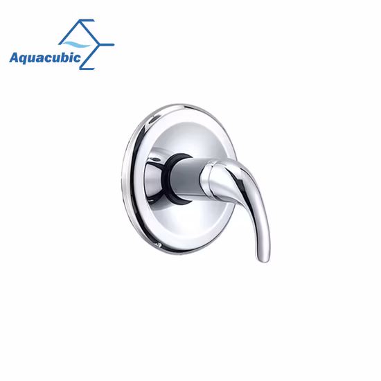 Aquacubic 모던 싱글 핸들 욕조 및 샤워 수전 시스템 - 싱글